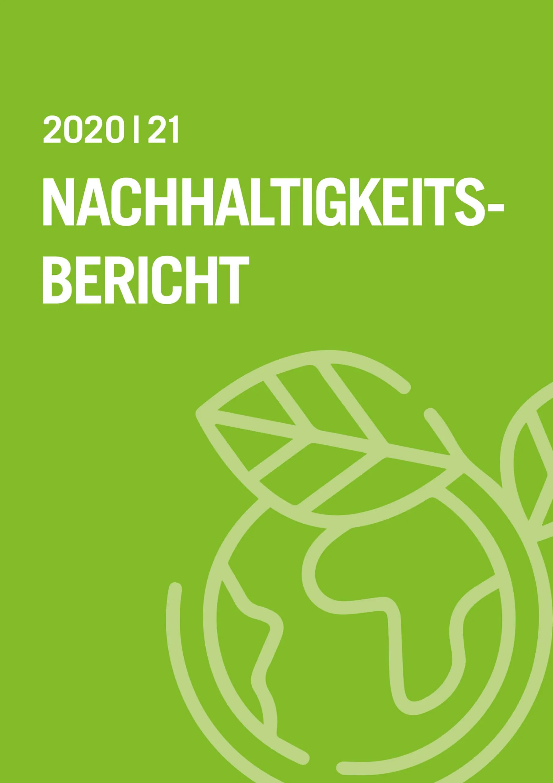 Nachhaltigkeitsbericht 2020/21