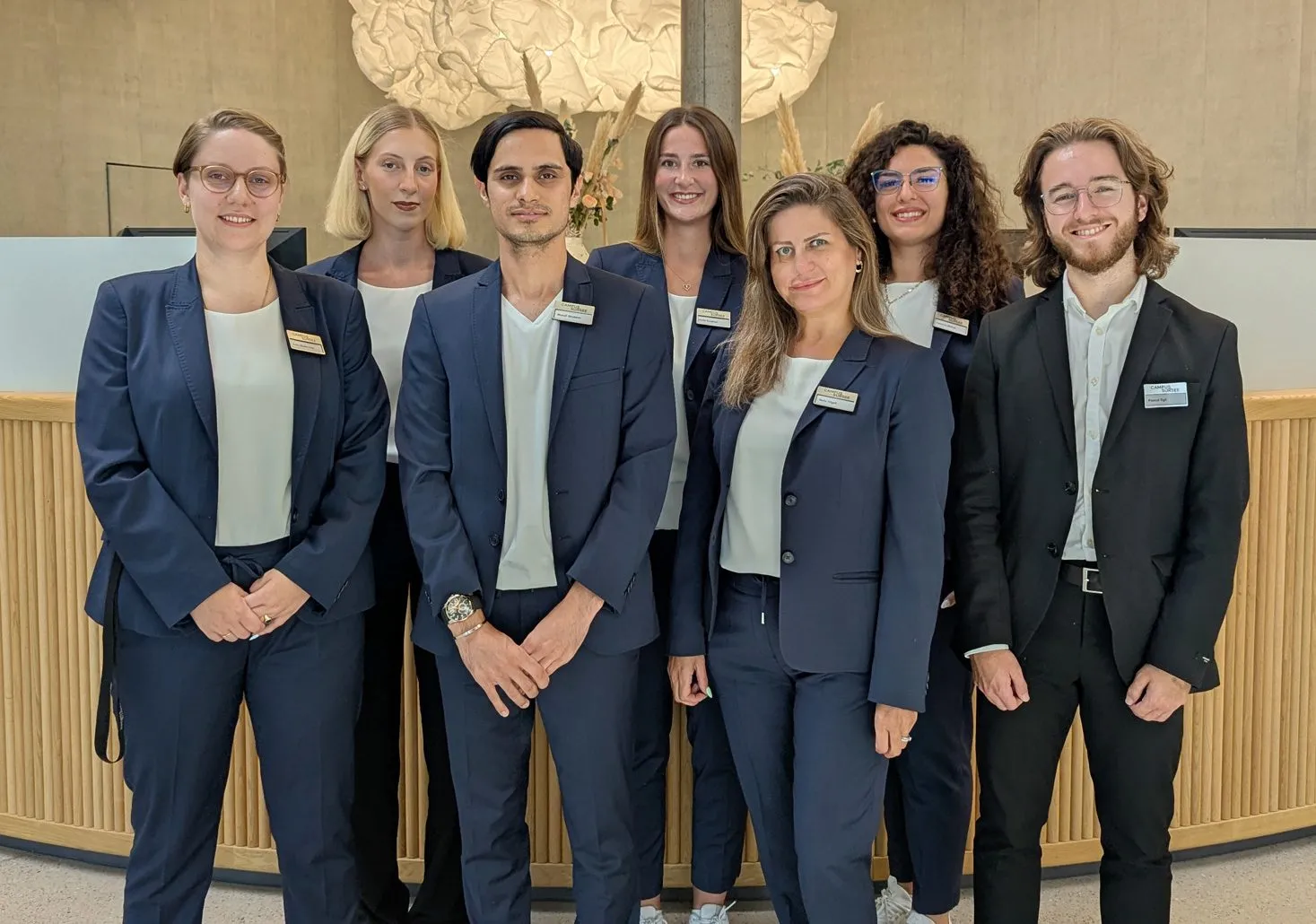 Reception, Rezeption, Reze, Team